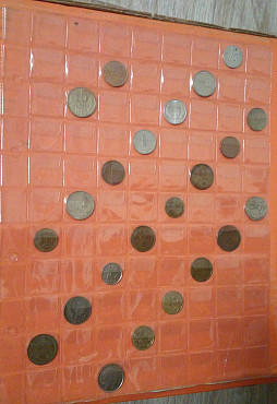 Набор монет разных стран 22 штуки Талдыкорган