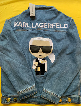 Джинсовая куртка Karl Lagerfeld Алматы