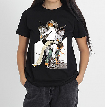 Классическая женская футболка с Death Note Алматы