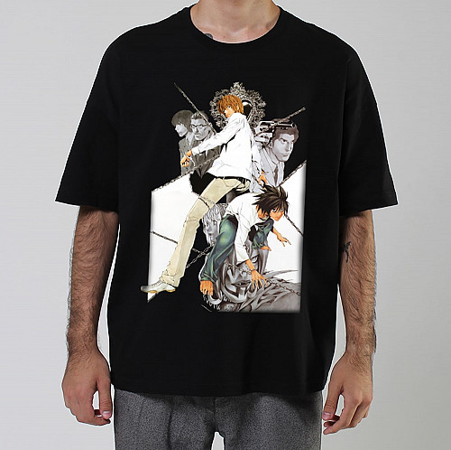 Оверсайз мужская футболка с Death Note Алматы