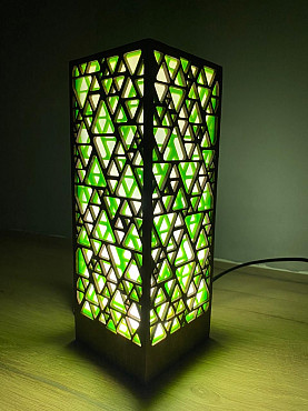 Зелёный Интерьерный светильник - ночник Алматы