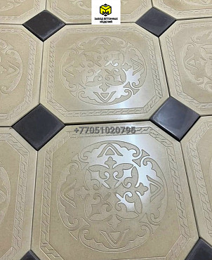 Евро-брусчатка мрамор из бетона-Брусчатка-Тротуарная плитка Алматы