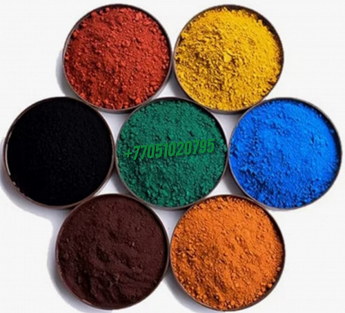 Пигмент-краска-пластификатор для бетона-брусчатки-тротуарной плитки Алматы