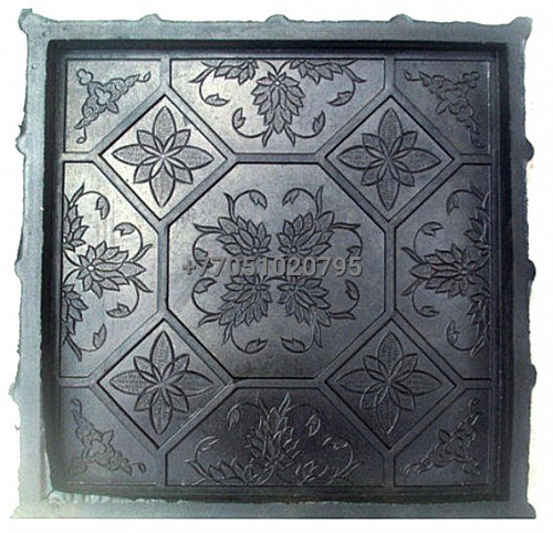 Резиновые формы для тротуарной плитки-формы для брусчатки Алматы