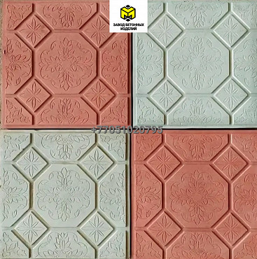 Тротуарная плитка 30*30-33*33-Брусчатка Алматы