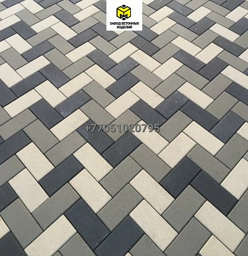 Брусчатка прессованная-Вибропрессованная-Тротуарная плитка Алматы