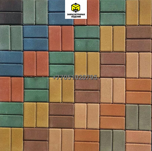 Брусчатка прессованная-Брусчатка вибропрессованная-Тротуарная плитка Алматы