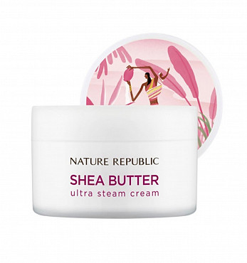 Nature Republic крем Shea Butter moist steam cream для лица 100 мл Нур-Султан