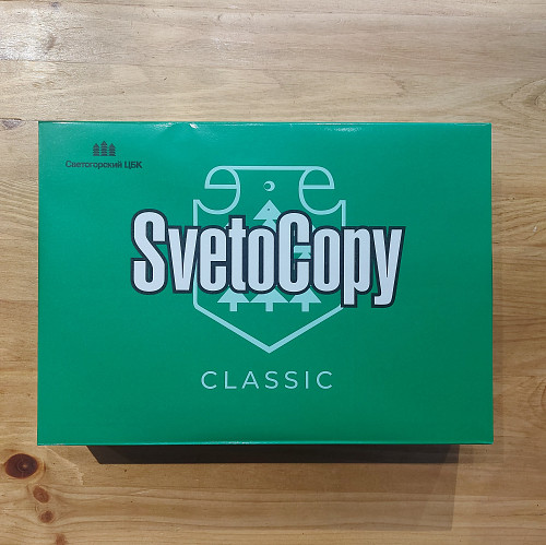 Оригинальная офисная Бумага "SvetoCopy". Формат A4, марка С, 500 лист Нур-Султан