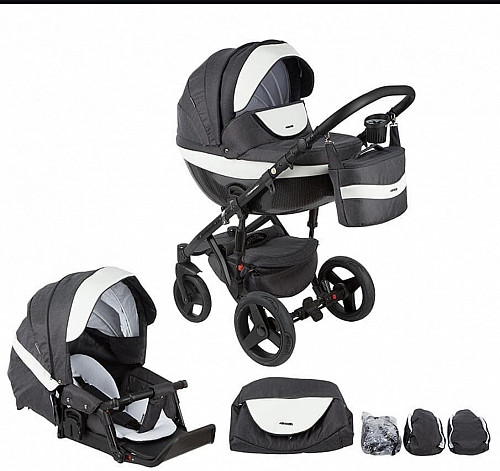 Продам коляску 3в1 Adamex Monte Carbon Алматы