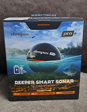 ЭХОЛОТ DEEPER PRO+ (оснащен GPS и WiFi-модулем) Усть-Каменогорск