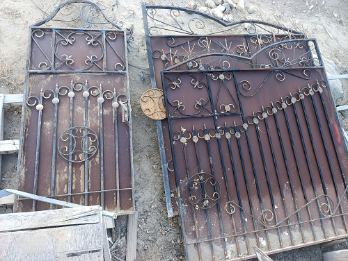 Продам металлические ворота с калиткой, б/у Атырау