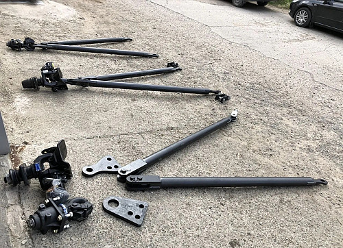 Сцепка жесткая для буксировки грузовой техники до 25 т Завод Россия Алматы