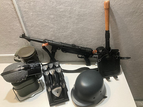 Коллекционный комплект военной атрибутики WWII (макет MP40) Петропавловск