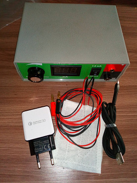 Продам аппарат для электрофореза "поток 01-а". Работает автономно, на встроенном литий-ионном аккуму Караганда