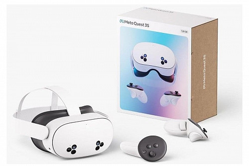 VR-шлем Meta Quest 3S + крепление BoboVR M3 Pro , с дополнительным аккумулятором Атырау