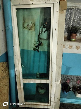 Ағаш есік терезе жағдайы жақсы жылу ұстайды Капчагай