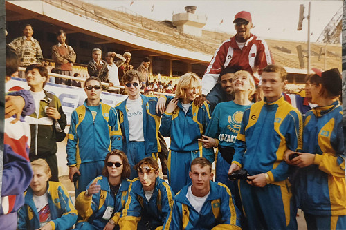 Уникальный Комплект GOLDWIN сборной РК 1996 (Нью-Дели) + 2 значка ЦАИ Атбасар