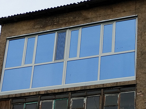 Отделка балкона под ключ Караганда