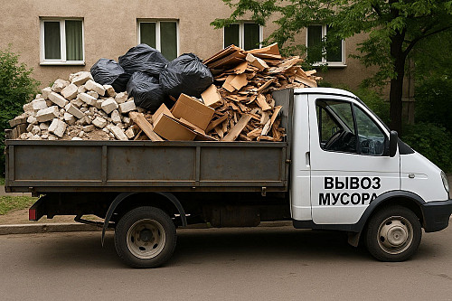 Вывоз мусор грузоперевозки Шымкент