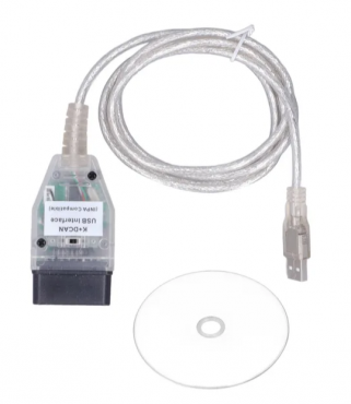 Диагностический кабель для BMW K+DCAN c переключателем. Алматы