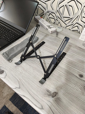 Подставка для ноутбука, книги, риддера металлическая складная Алматы