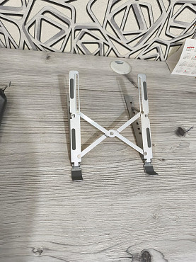 Подставка для ноутбука, книги, ридера металлическая, складная Алматы