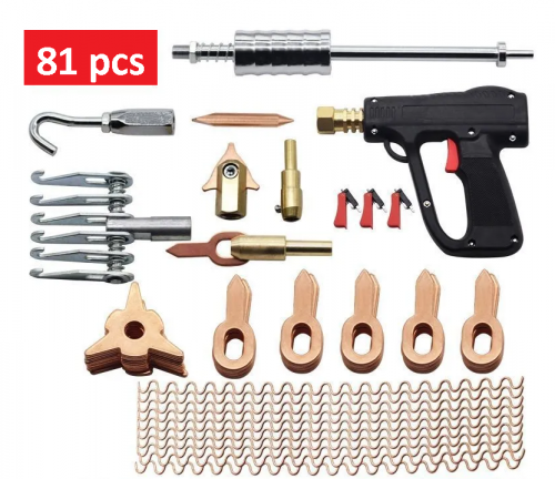 Новый Набор инструмента 81 деталь для кузовных работ. Обратный молоток. и.т.д Алматы