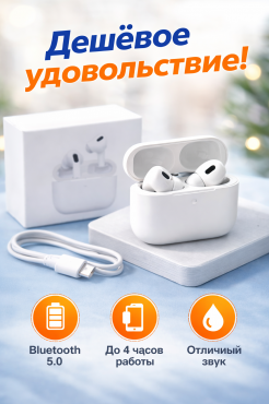 Наушники Airpods Астана