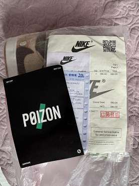 Poizon Nike кроссовки размер 39 Алматы