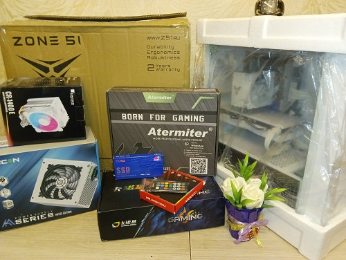 Игровой компьютерный блок/Core i7/DDR4 16Gb 2666MHz/RX 580 8GB/ssd 512 Темиртау