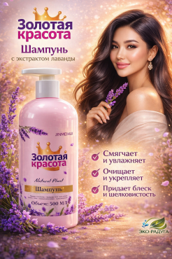 Шампунь Золотая красота Алматы