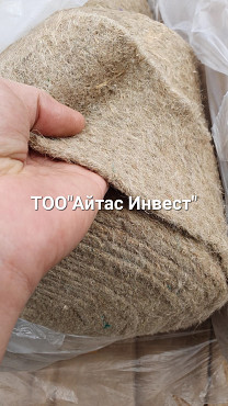 ДЖУТ. Джутовый утеплитель. Джут Астана. Джут Алматы. Межвенцовый утеплитель Астана