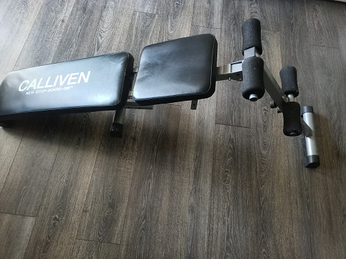 Складная скамья Calliven new setap board 300 tm для пресса и гантелей Караганда