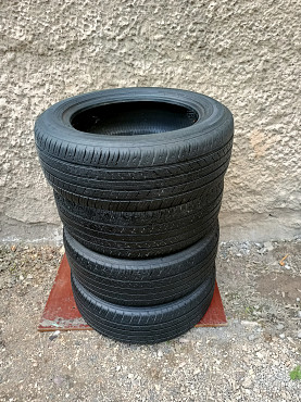 Летние шины б/у Dunlop Grandtrek ST30 235/55 R18 100H комплект 4 штуки Караганда